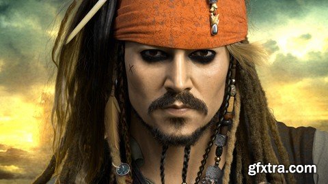 Jack Sparrow/Johnny Depp Likeness in Blender