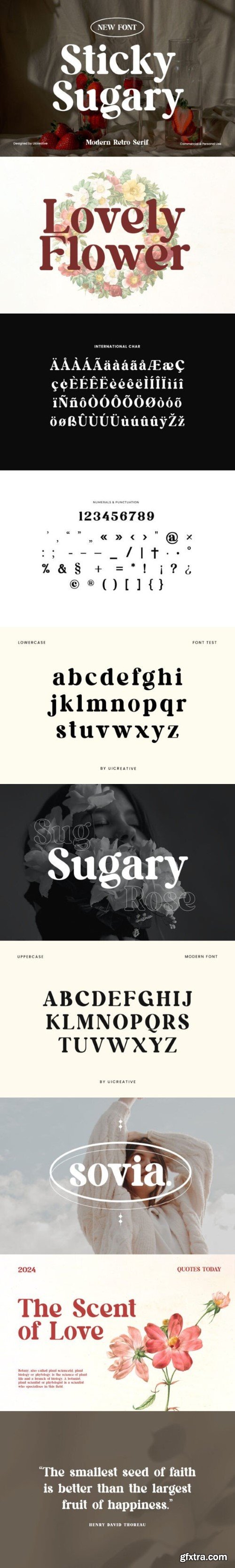 Sticky Sugary Font