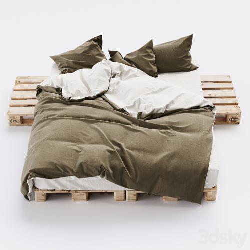 Euro Pallet Bed 2