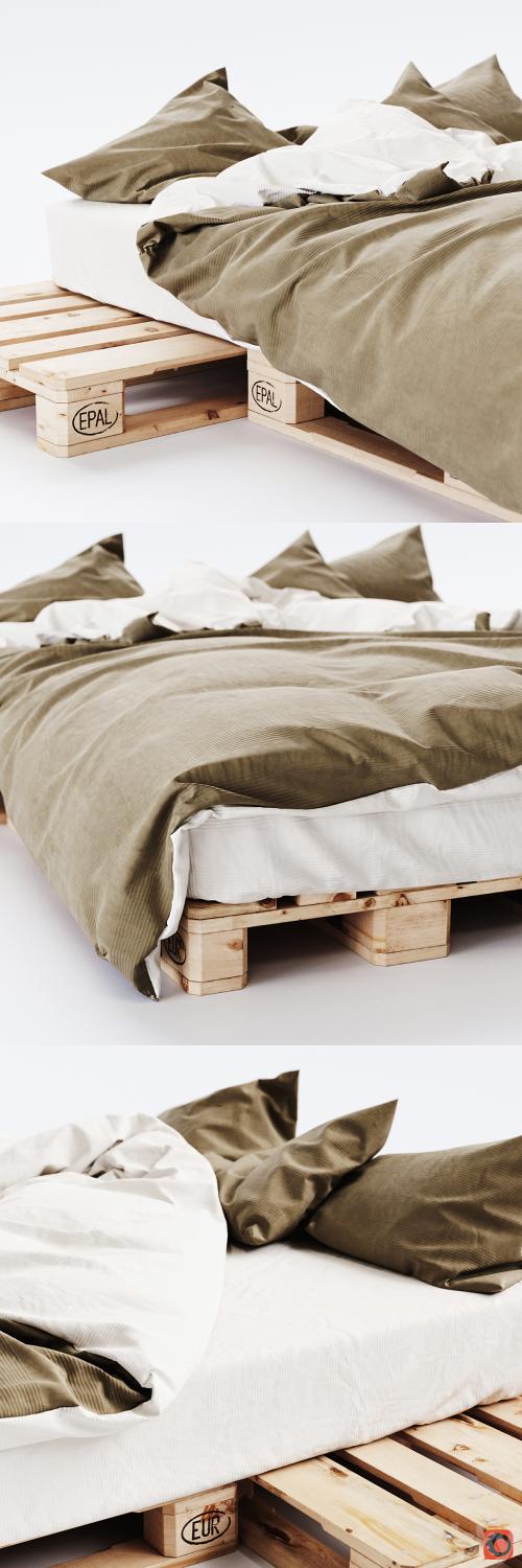 Euro Pallet Bed 2