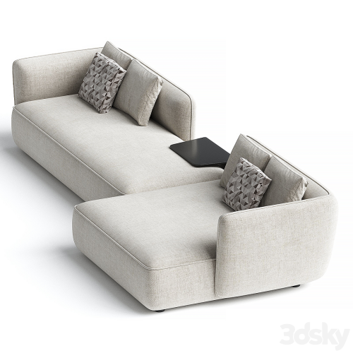 COZY | Fabric sofa By MDF Italia