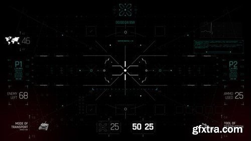 Videohive HUD UI Game Controller Screen 3 55068201