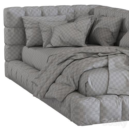 Bed Baldwin Lounge Corner Upholstered Bed 2