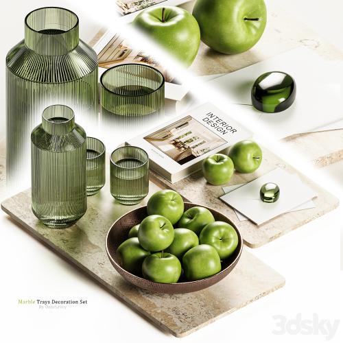 Zara Home - Marble Tray Decoration Set