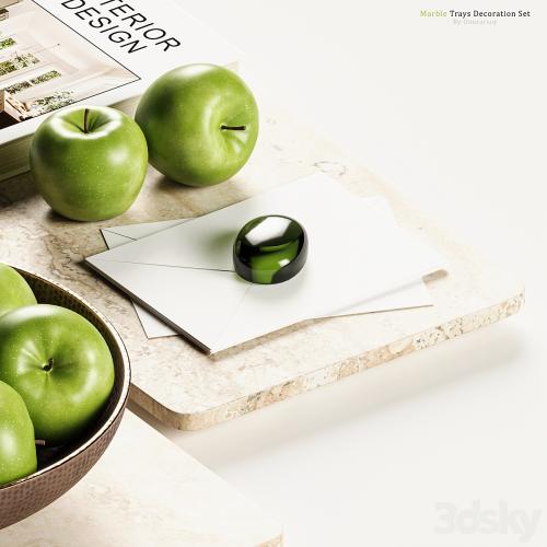 Zara Home - Marble Tray Decoration Set