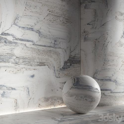 Stone material, travertine. 42, pbr, seamless