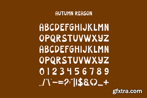 Autumn Reason - Summer & Tropical Font JNDW6E4