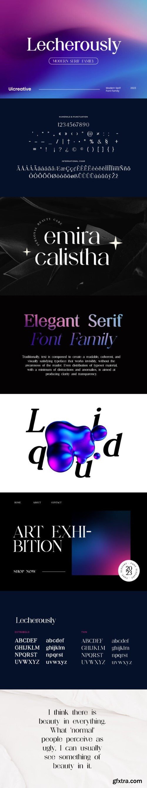 Lecherously Font