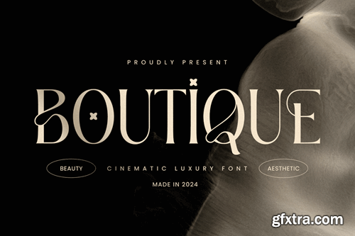 Boutique - Cinematic Luxury Font RC7WPYZ