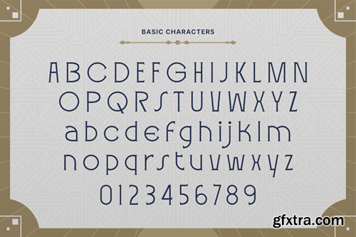 Adlestia - Deco Serif Typeface R2MTFGN