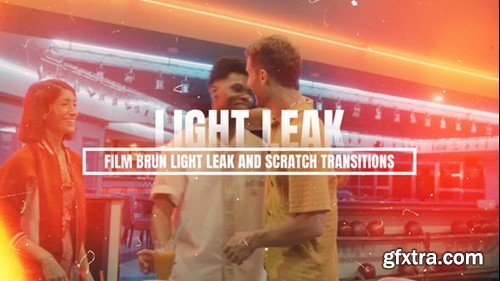 Videohive Film Burn Light Leak And Scratch Transitions 55082360