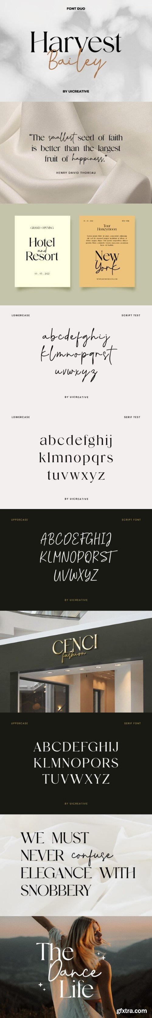 Harvest Bailey Font