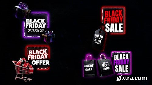 Videohive Black Friday Sale Lower Thirds 55101082