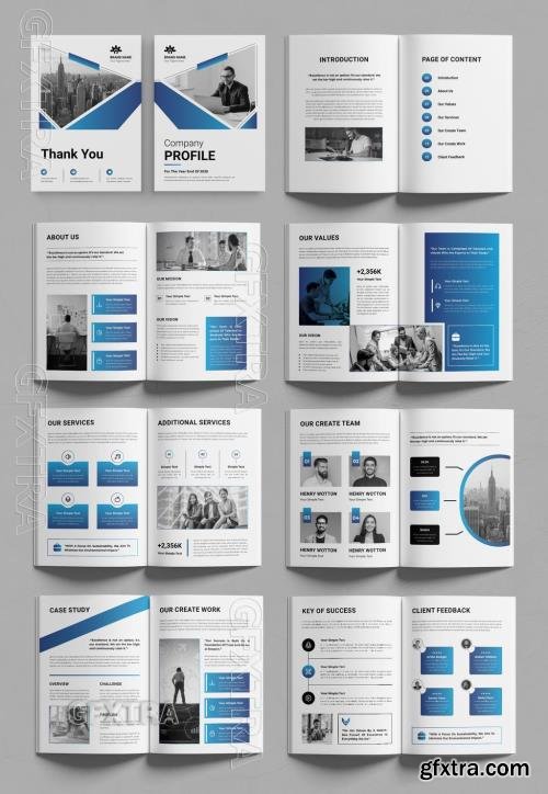 Creative Company Profile Template Layout 774955546