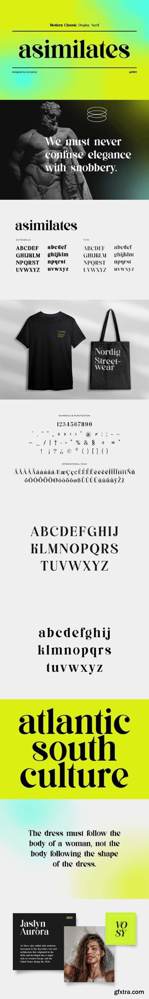 Asimilates Font