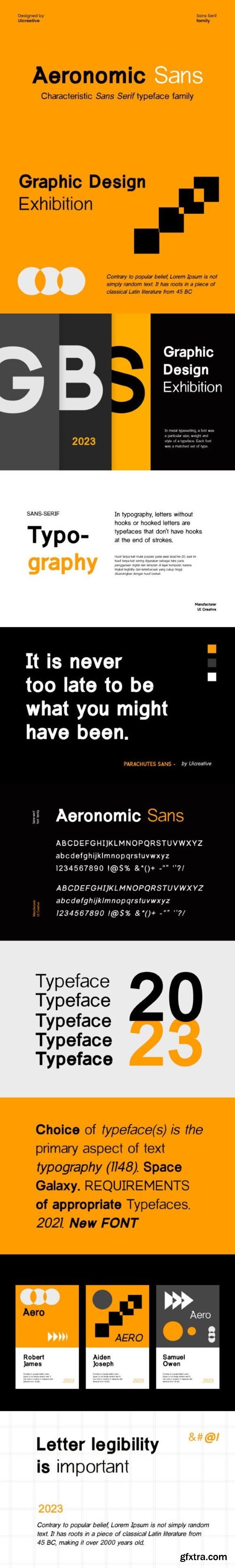 Aeronomic Font