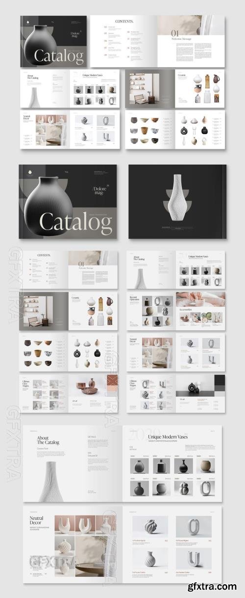 Landscape Catalog Brochure Layout 773840308