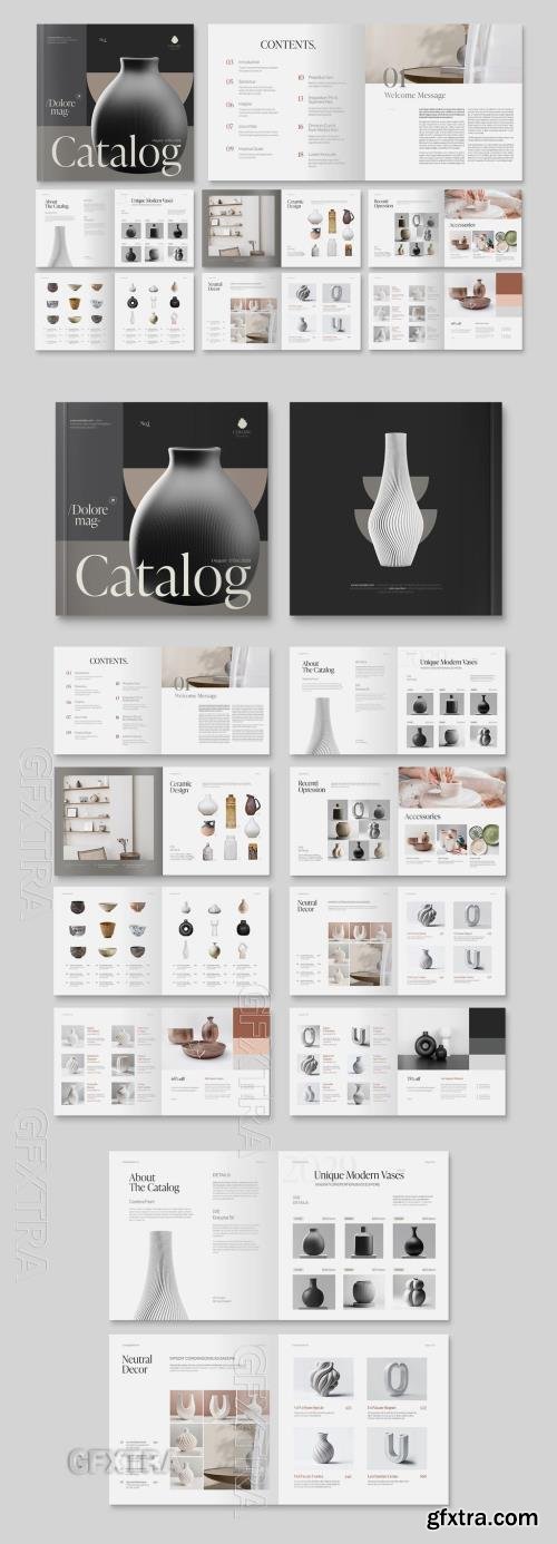 Square Catalog Brochure Layout 773840356