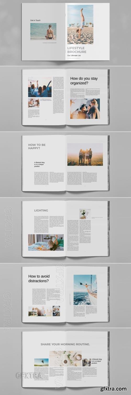 Lifestyle Brochure Layout 776514985