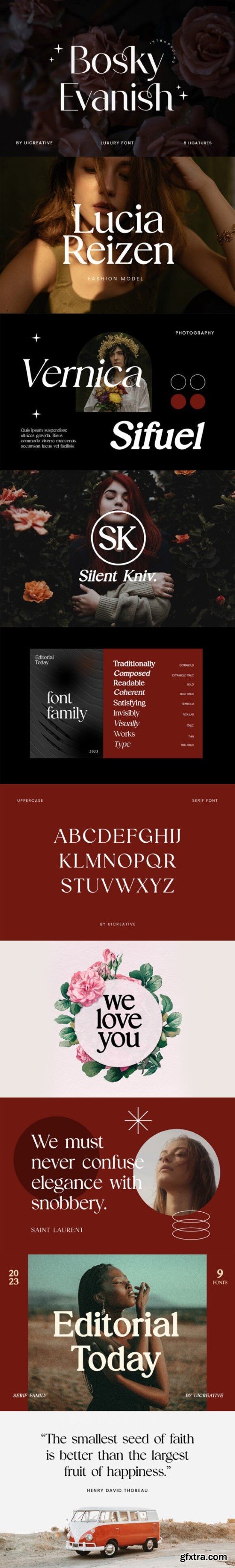 Editorial Font