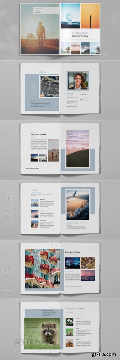 Nature Photo Album Brochure Layout 776511115