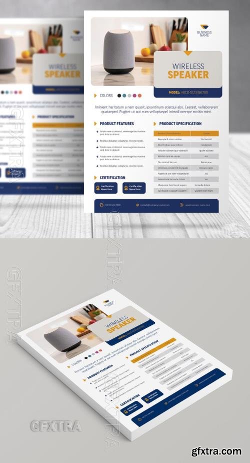 Product Sheet Template 776286414