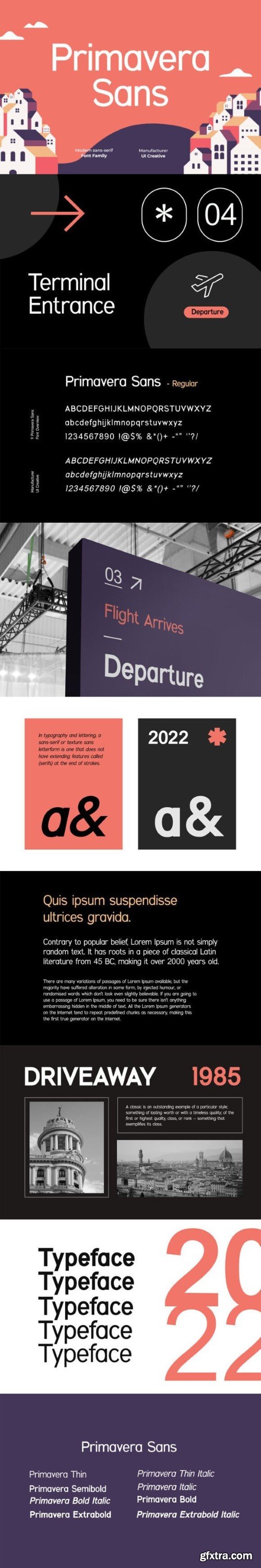 Primavera Font Family