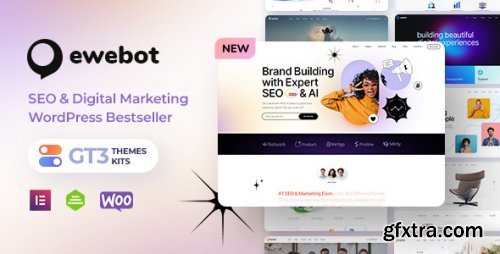 Themeforest - Ewebot - Marketing &amp; SEO Digital Agency WordPress Theme 24776025 v3.1.1 - Nulled