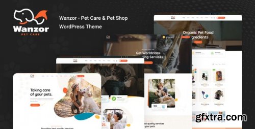 Themeforest - Wanzor - Pet  WordPress Theme 38102008 v1.1.9 - Nulled