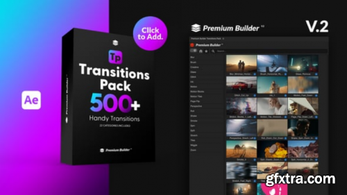 Videohive Transitions Pack 42736354