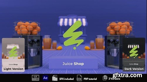 Videohive Juice Shop Opener 55109227