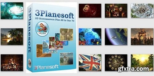 3Planesoft 3D Screensavers AIO 138 10.2024