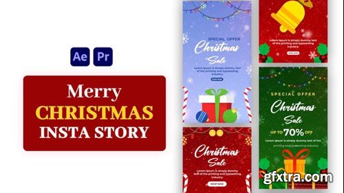 Videohive Christmas Sale Instagram Story 55131775