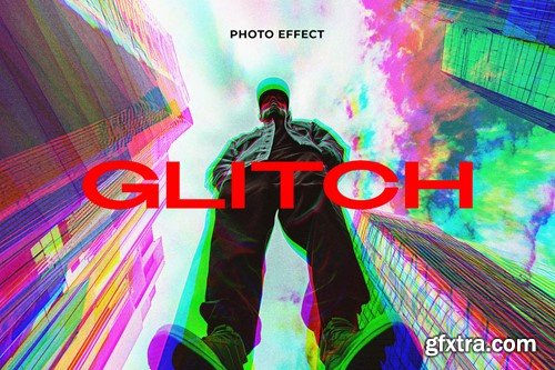 Glitch Photo Effect R2W87LM