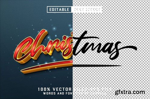 Christmas Luxury Text - Editable Text Effect 2UG2YZV