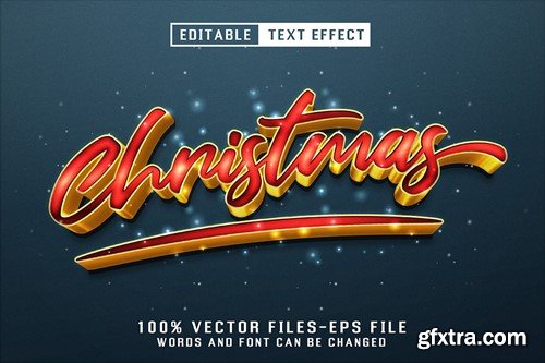 Christmas Luxury Text - Editable Text Effect 2UG2YZV