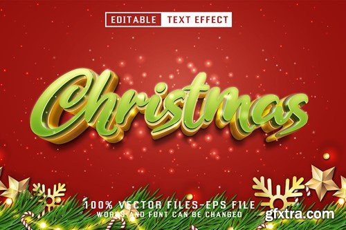 Christmas Luxury Text - Editable Text Effect KGRF4SB