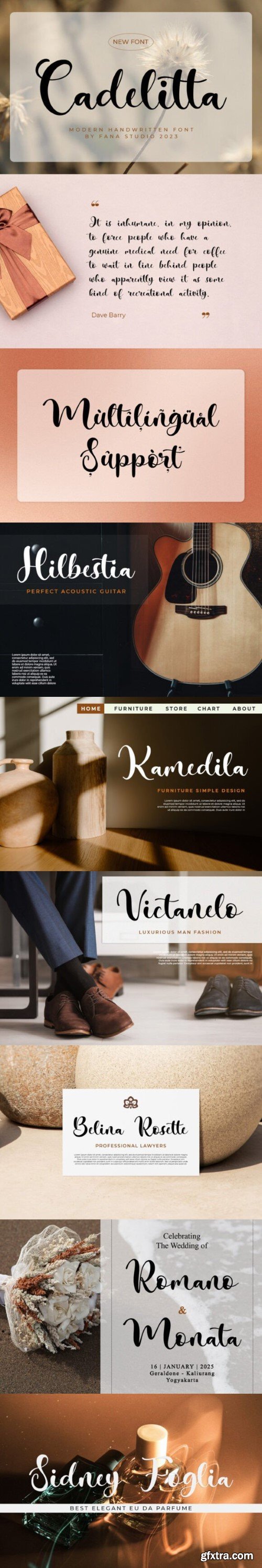 Cadelitta Font