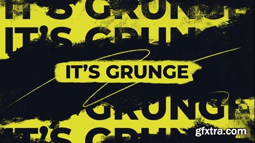 Videohive Grunge Brush Intro Logo 55096645