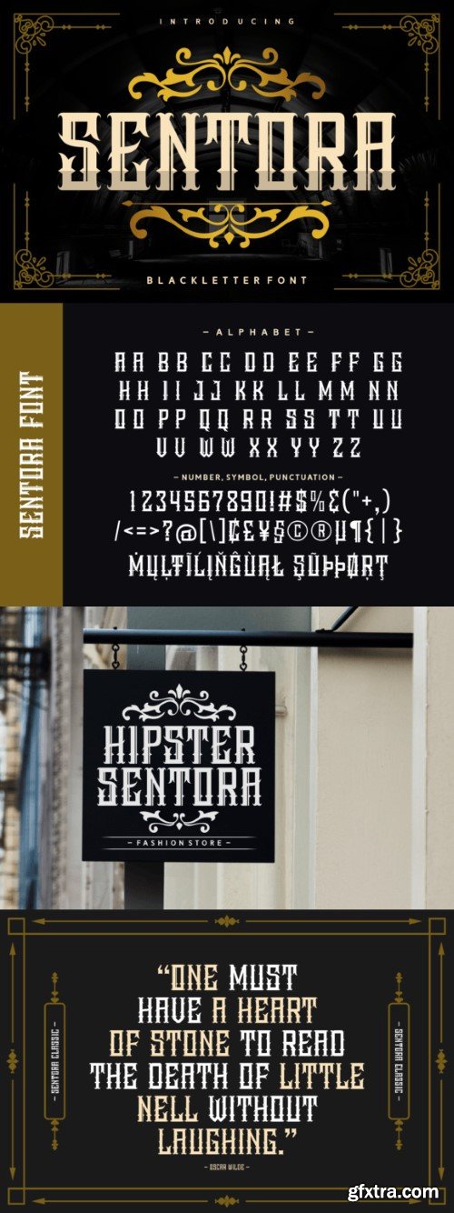 Sentora Font