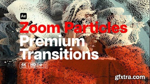 Videohive Premium Transitions Zoom Particles 55167294