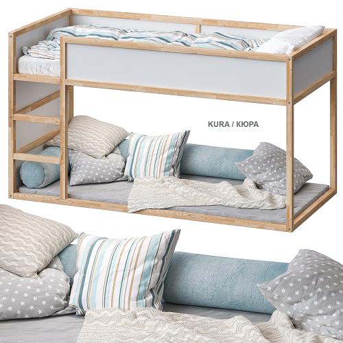 KURA KURA Double bed 2 IKEA