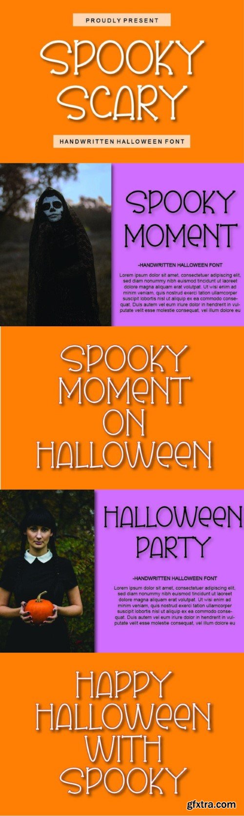 Spooky Scary Font