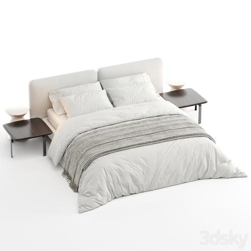 Bed Minotti Tatlin Cover