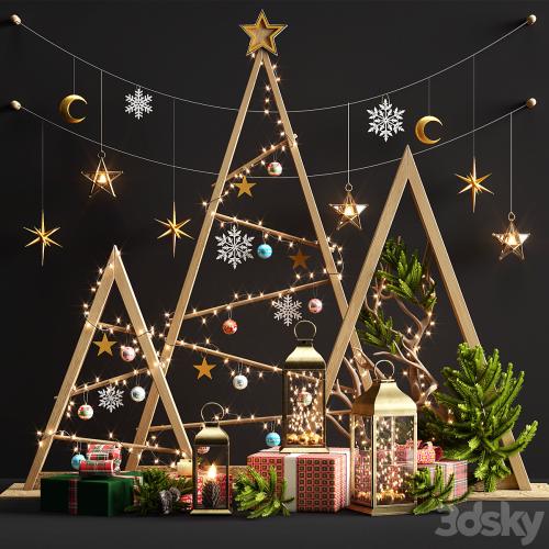 New year decorative set 2