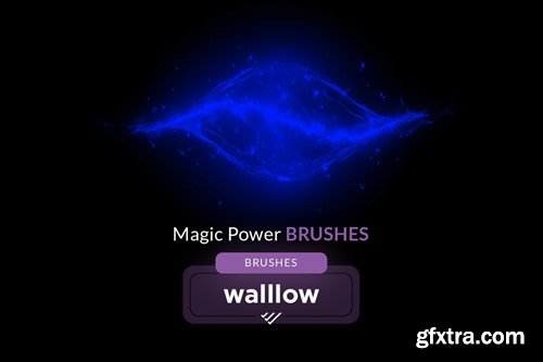 Magic Power Light Photoshop Brushes BYRUESP