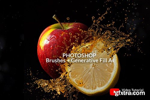 Juice splashes photoshop brushes, splash effects ECAW7NS