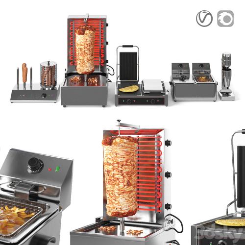 Equipment for Doner Cafe