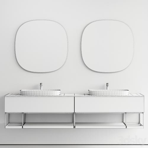 Fiora Sen Vanity Unit Set 2