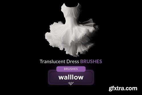 Translucent dress digital brushes for photoshop Y8NYUNJ